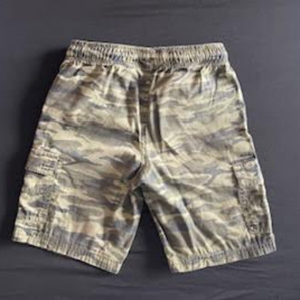 Epic Threads Toddler Boys' Camo Print Cotton Cargo Shorts – Size 7